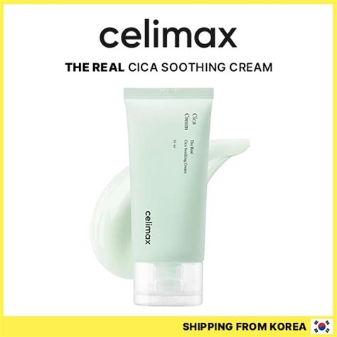 CELIMAX The Real Cica Soothing Cream 50ml | Shopee Malaysia