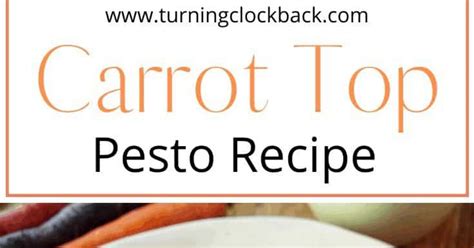 Simple Carrot Top Pesto Recipe Foodtalk
