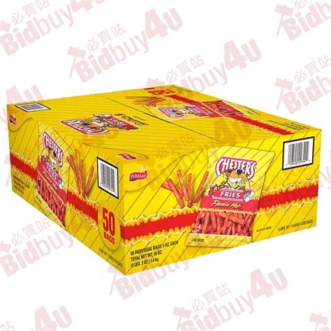 Chesters Flamin Hot Flavored Fries Corn Potato Snacks Oz G