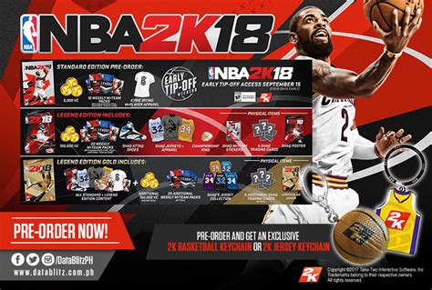 NBA 2K18 now available for pre-order - YugaTech Gaming | Philippines ...