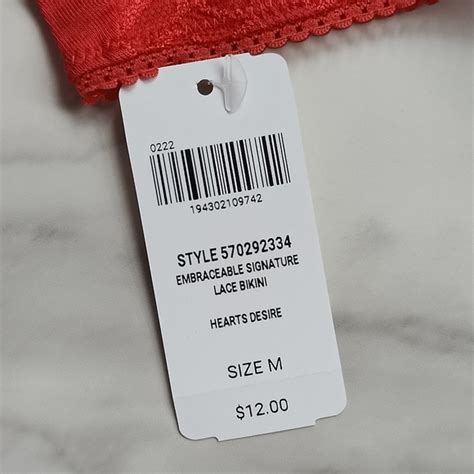 Soma Intimates Sleepwear Nwt Soma Embraceable Signature Lace Underwear Panty Bikini In