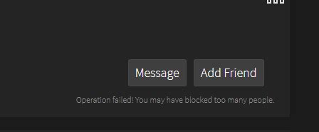 Can't unblock people - Website Bugs - Developer Forum | Roblox