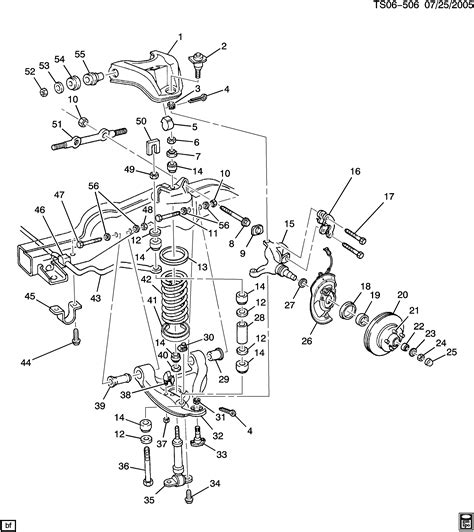 BLAZER TRAILBLAZER 2WD Suspension Front Chevrolet EPC Online