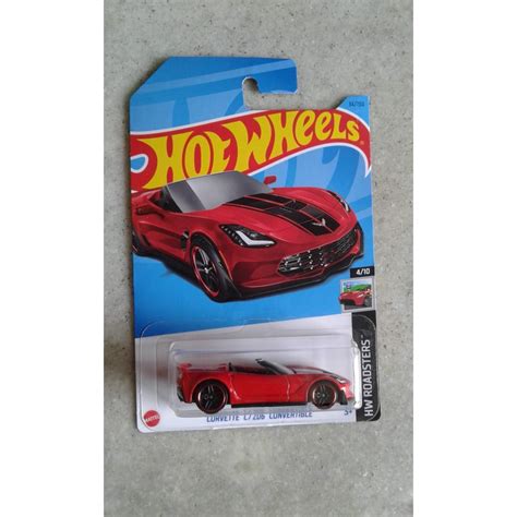Hot Wheels Corvette C7 Convertible Shopee Brasil