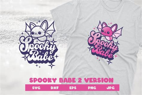 Spooky Babe Pink Halloween Svg Sublim Graphic By Dadan Pm Creative Fabrica