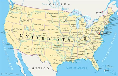 Colorado On The Usa Map United States Map