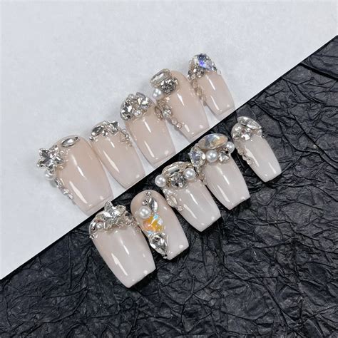 Emmabeauty Nude Pink Lady Hand Painted Removable Reusable High Quality