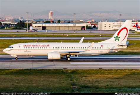 CN RGE Royal Air Maroc Boeing 737 86N WL Photo By Felix Gottwald