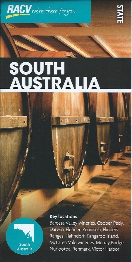 Racv South Australia State Tourist Map