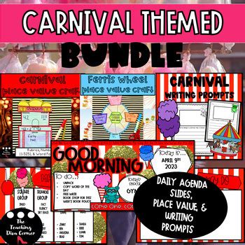 Carnival Crafts Bundle by The Teaching Diva Corner | TPT