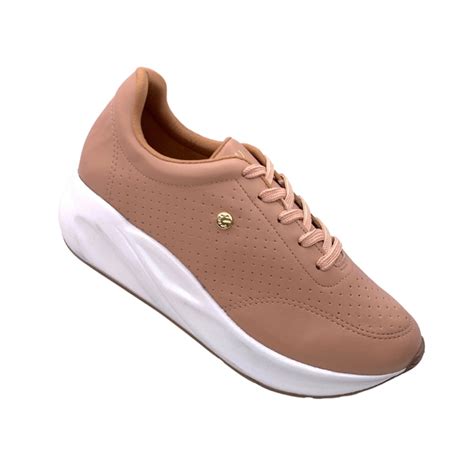T Nis Plataforma Via Uno Feminino Nude T Nis Plataforma Via Uno Feminino