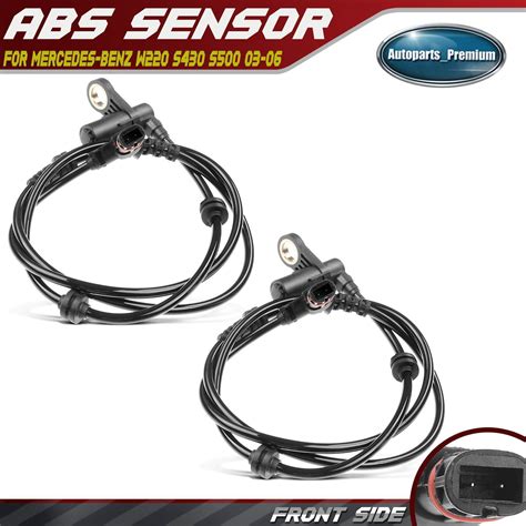 X Abs Wheel Speed Sensors For Mercedes Benz W S S Front