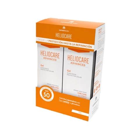 Comprar Heliocare Advance Gel Spf 50 2x200Ml Duplo Precio Barato Oferta