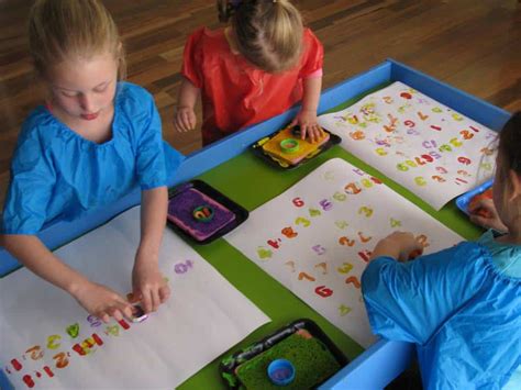 Painting With Homemade Number Stamps Learning 4 Kids