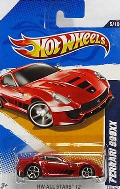駿河屋 1 64 FERRARI 599XX レッドブラック Hot WHeeLS ALL STARS 12 V5428 ホットウィールhotwheels