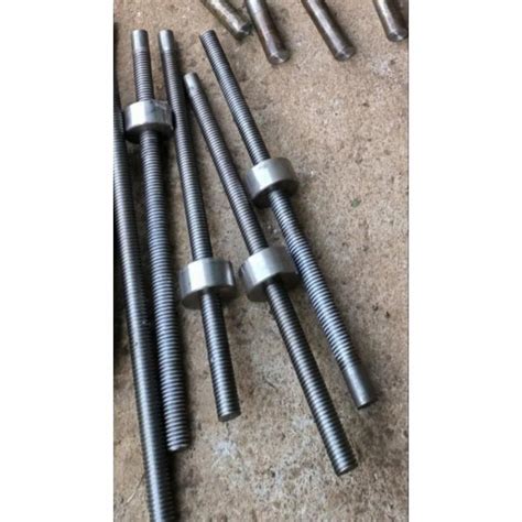 Polished 28 Inch Stainless Steel Threaded Rods Round Duplex 2205 At