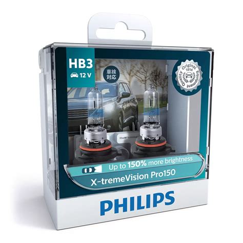 Philips Xtreme Vision Pro150 Headlight Bulb Brighter Light H4 H7 H11