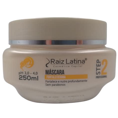 M Scara Fortalecedora Ml Raiz Latina Step Hidratante Shopee Brasil