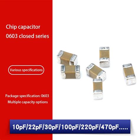 Condensador cerámico multicapa Chip de película gruesa SMD de 100