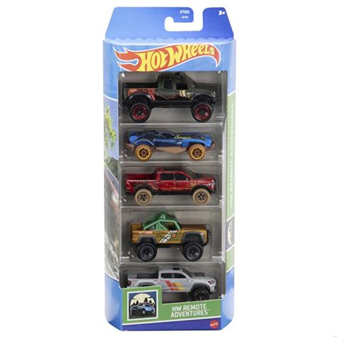 Hot Wheels Beşli Araba Seti HW Remote Adventures HTV