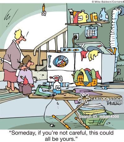 Housekeeping Cartoons and Comics | Funny pictures, Housework humor, Funny