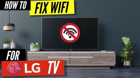 How To Fix A LG TV That Won T Connect To WiFi YouTube