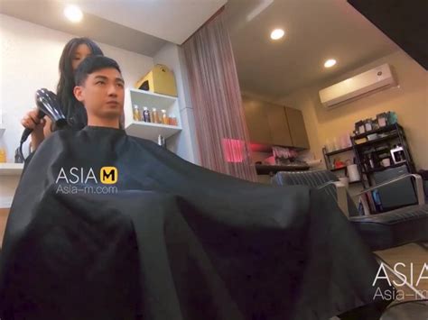 ModelMedia Asia Barber Shop Bold Sex Ai Qiu MDWP 0004 Best Original Asia Porn Video HD 8 Min