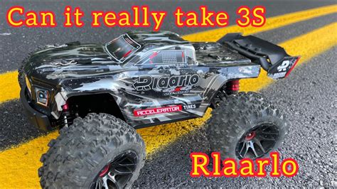 New RC car - 3S power! But is it really made for that?? Rlaarlo - YouTube