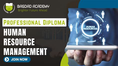 Diploma Human Resource Management Bagdad Academy