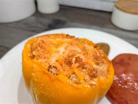Gluten Free Stuffed Bell Peppers Hot Rod S Recipes
