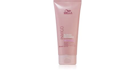 Wella Professionals Invigo Blonde Recharge kondicionér pro oživení blond barvy vlasů notino cz