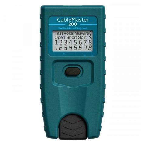 Softing CableMaster 200 - тестер витой пары RJ45