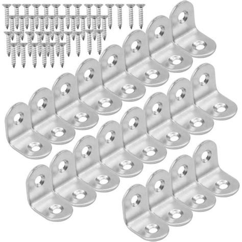 Pcs Querre De Fixation X Mm Equerre Fixation En Acier Inoxydable