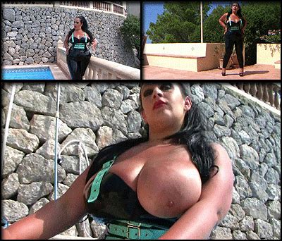 Fetish Lady Blowjobs Handjobs Busty Catsuit Bitch With Wet Tits Blowjob Handjob In The