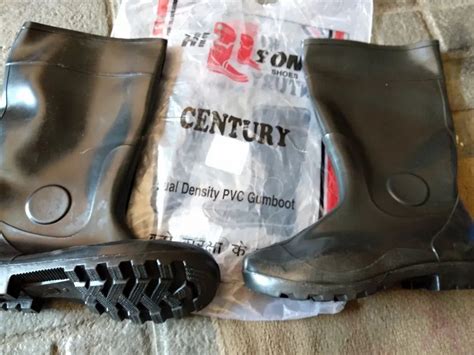 Unisex Black Gum Boots Size 6 At Rs 350 In Chennai Id 20840844330