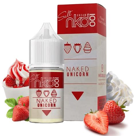 Nicsalt Naked Cream Unicorn Mg Ml Mundo Vape