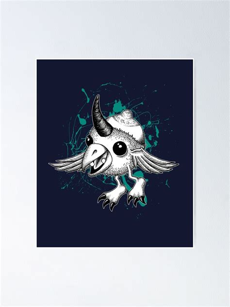 P Ster Divertido Flying Boob Monster Lactancia Mam Humor Tinta Ilustraci N De Redfinchdesigns