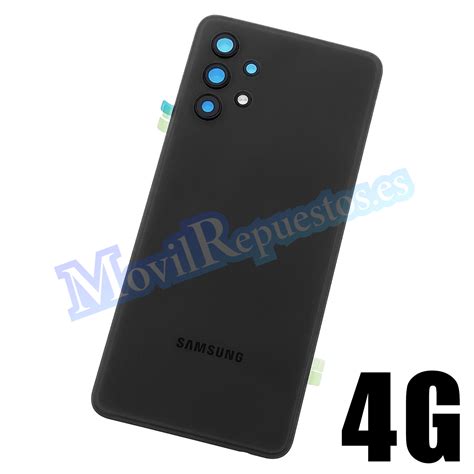 Tapa Trasera Para Samsung Galaxy A32 4G 2020 A325F Negro