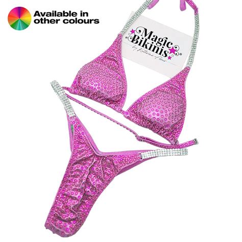 Quick Ship Bikini Pastel Mystique Competition Suit