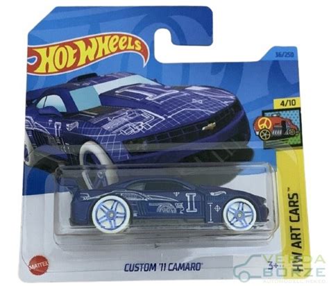 Hot Wheels Custom 11 Camaro Autómodell Neked
