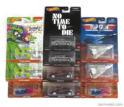 Mattel Hot Wheels Dmc A Echelle Aston Martin Set Assortment Pieces X Db