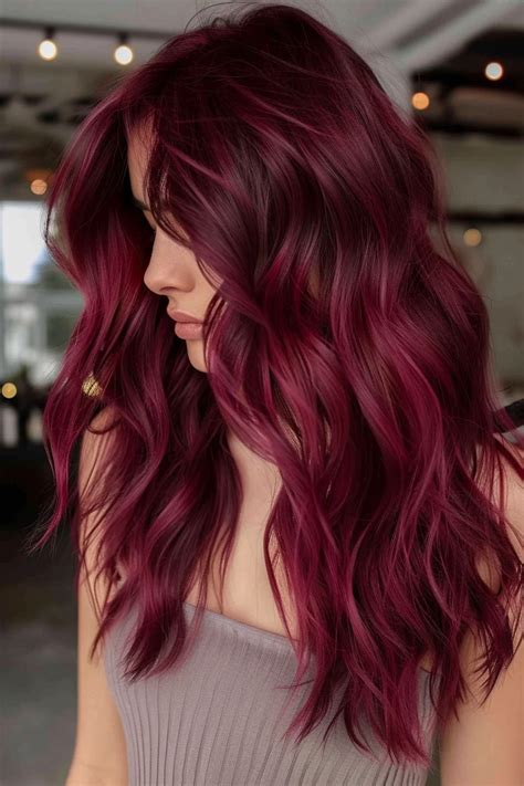 43 Burgundy Hair Ideas That Will Make You Want To Book A Salon Appointment