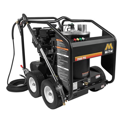Mi T M Hsp Series Hsp Mmm Hot Water Pressure Washer With Mi T M Engine Psi Gpm