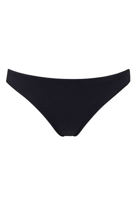 Braguita De Bikini Negra Cintura Baja Blacklava