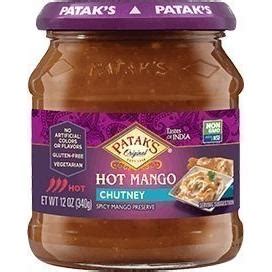 Get Patak S Hot Mango Chutney 12 Oz Bottle Delivered Weee Asian Market