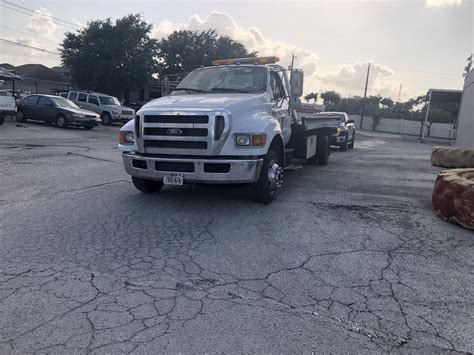 2007 Ford F650 Rollback Wrecker For Sale In San Antonio Tx Offerup