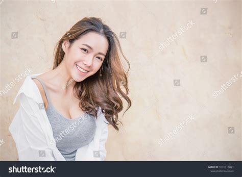 Portrait Young Beautiful Sexy Asian Korean Stock Photo 1031318821 