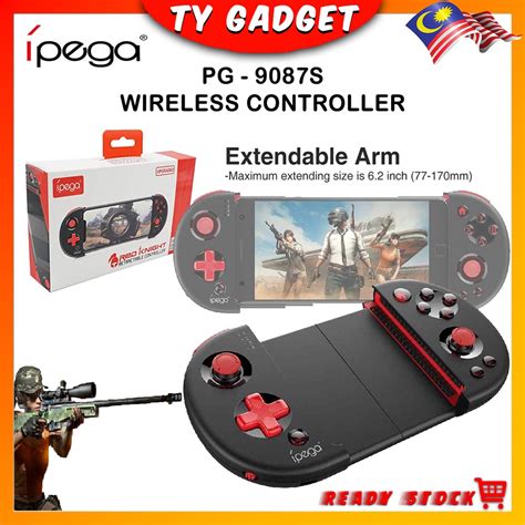 iPega PG-9087s Red Knight Wireless Bluetooth Gamepad Controller 9087s ...