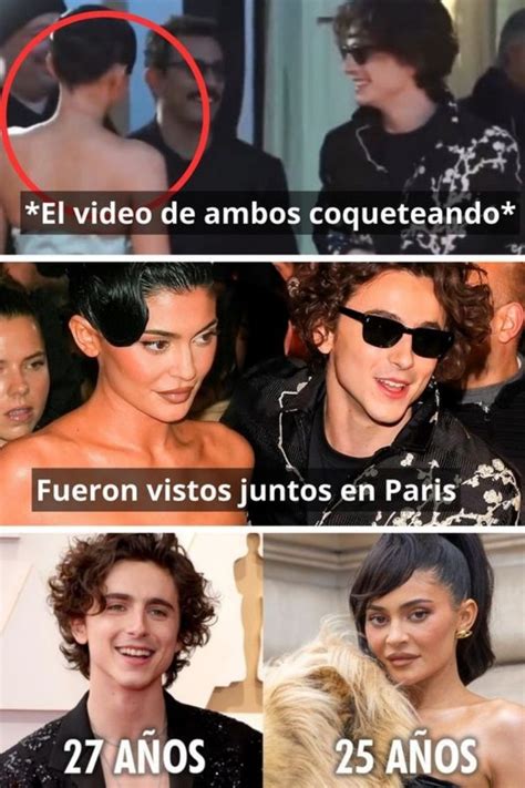 Las Pruebas Del Romance De Kylie Jenner Y Timoth E Chalamet Por El Que