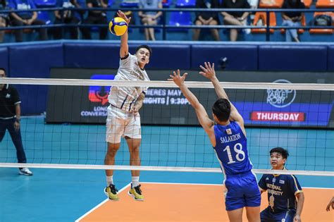 UAAP NU Sweeps Men S Volleyball Elimination Round Books Finals Spot